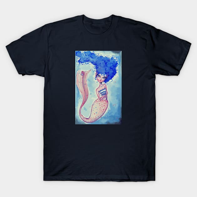 She's a Shy Mermaid T-Shirt by LittleMissTyne